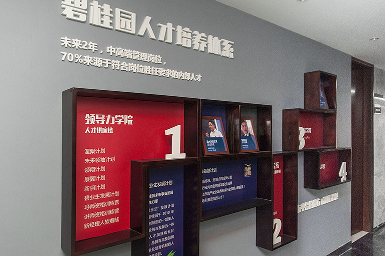 碧桂園企業文化墻
