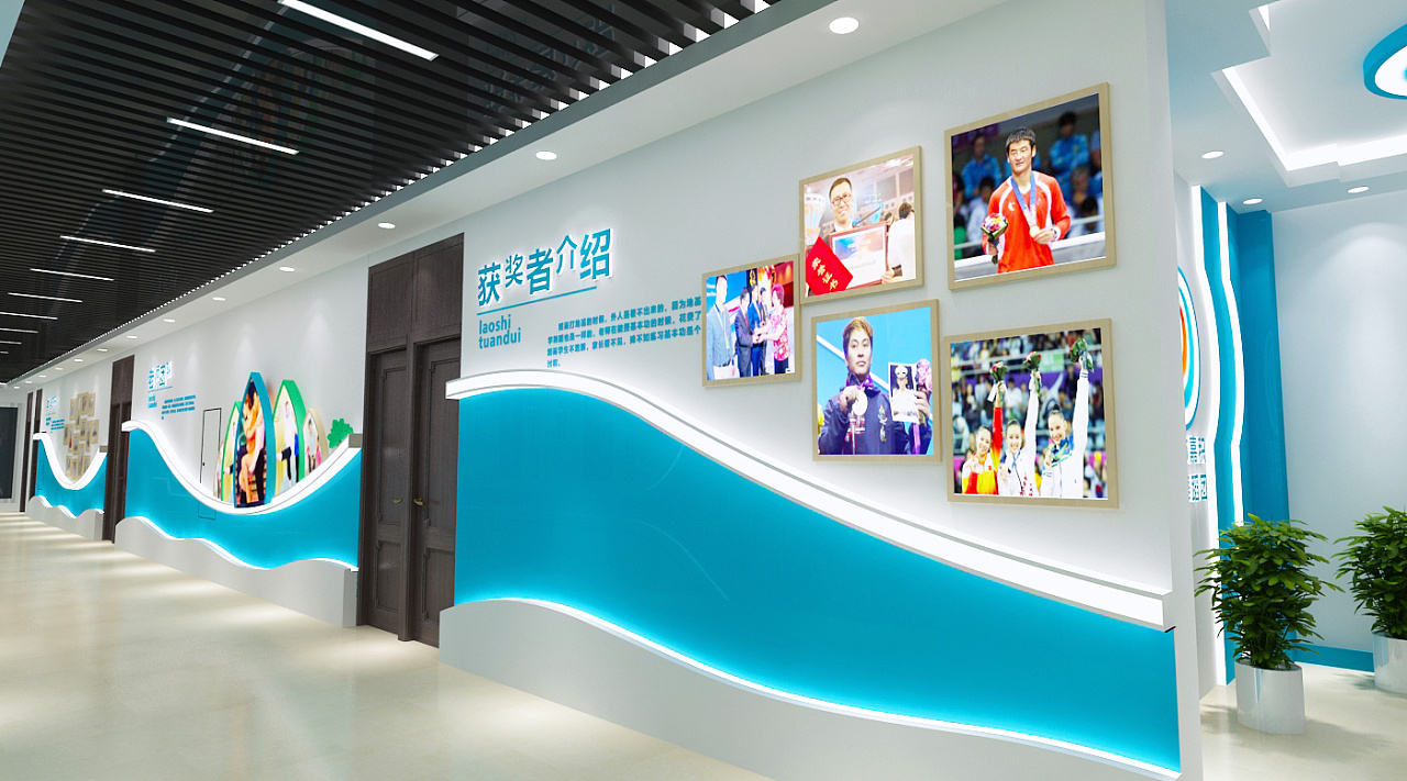 舞蹈學校文化墻設(shè)計